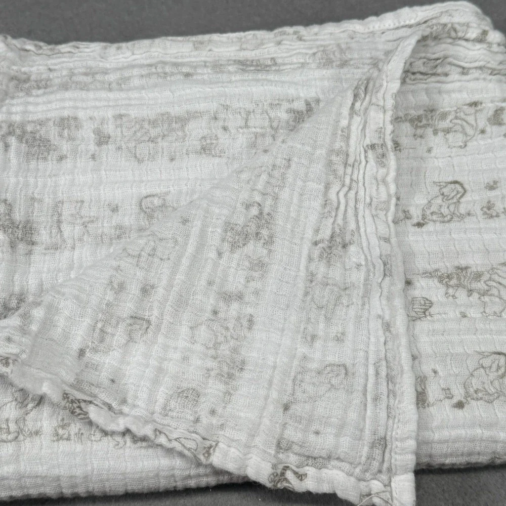 Winnie The Pooh Aden‎ Anais Swaddle Blanket Disney Muslin Tigger Eeyore Neutral